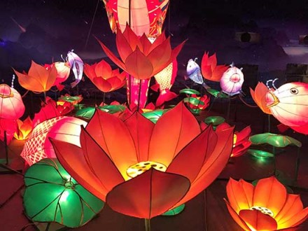 Lanterns on Mid-Autumn festival